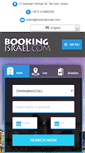 Mobile Screenshot of bookingisrael.com